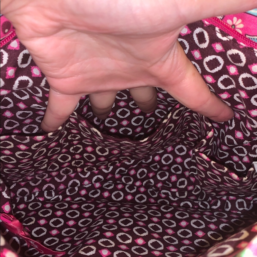 Vera Bradley rare floral shoulder/tote bag - Picture 7 of 11